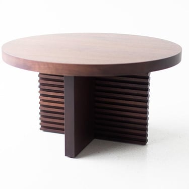 Modern Walnut Coffee Table - The Cicely 