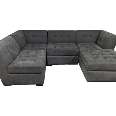 Gray Fabric Sectional