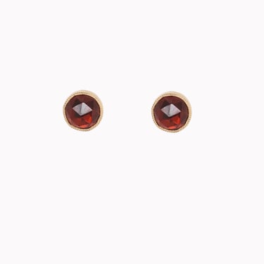 Juicy Garnet Studs