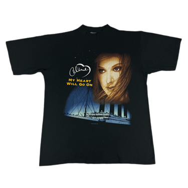 Vintage Celine Dion "My Heart Will Go On" T-Shirt