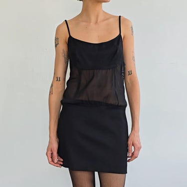 Italian Mesh Minidress (S)