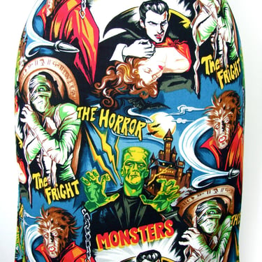 Not For Public *Listing to Stephanie Stegmeier ss82274* Pinup Hollywood Monsters Pencil Skirt 
