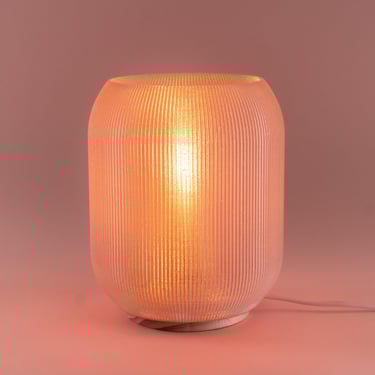 ELEMENT ONE Translucent Edition Table Lamp- Soft Shimmer Table Lamp - Cute Dorm Light - Cozy Vibe - Translucent Mood Light 