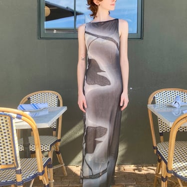 sequin metallic bridesmaid dresses Cocomelody A-Line Maxi Metallic Formal Dress CS0655, Grey