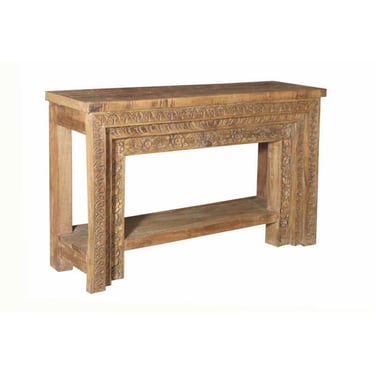 Teak Console Table