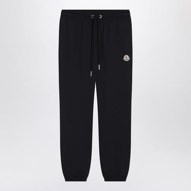 Moncler Blue Cotton Jogging Pants Women