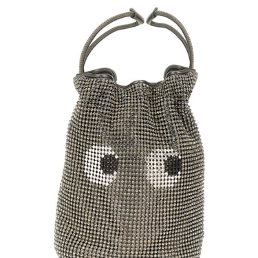 Anya Hindmarch Women Drawstring Pouch "Eyes"