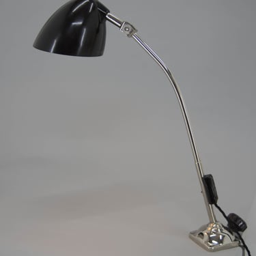 Industrial Flexible Table Lamp, 1930's / Vintage Table Lamp / Bakelite 