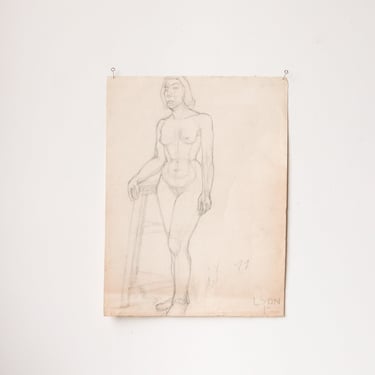 Work on Paper | Standing Nude