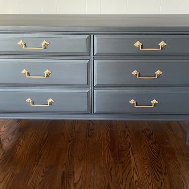 Available***MCM Grey Dresser/Changing Table 
