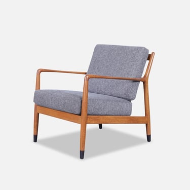 Swedish Lounge Chair USA-143 by Folke Ohlsson for DUX