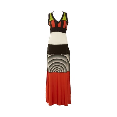 Jean Paul Gaultier Mixed Material Dress