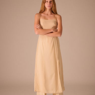 Ecru Slip Dress