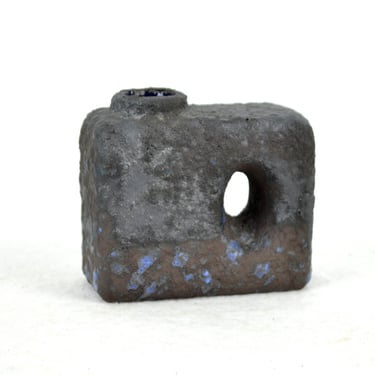 Marei ceramic vase chimney ceramic studio ceramic cube fat lava vintage design pottery flower vase flowers 60s 70s retro mid century 