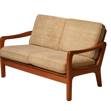 Danish Teak Sofa 2-Seater by Juul Kristensen Vintage 