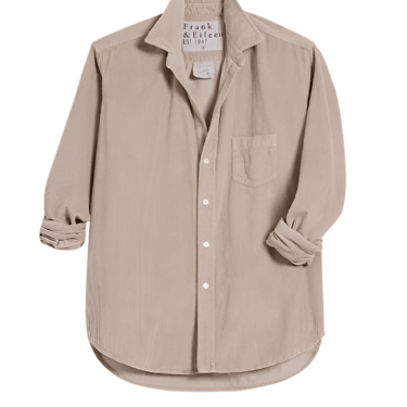 Eileen Relaxed Button-Up Shirt - Corduroy