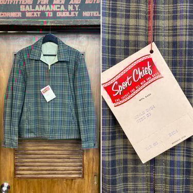 Vintage 1950's “Sport Chief” Gabardine Two-Tone Hollywood