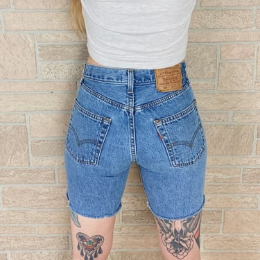 Levi's 501 Cut Off Jean Shorts / Size 25 