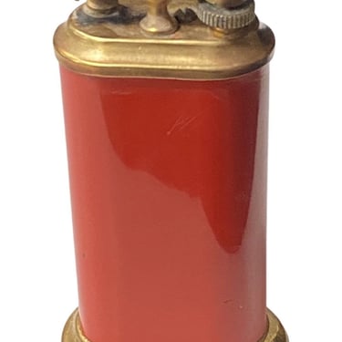 1930s Brass Lift Arm Table Cigarette Lighter by Park Sherman 