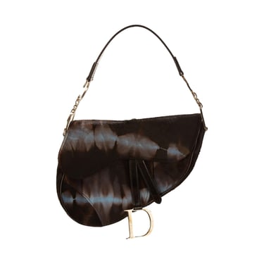 Dior Black Midnight Saddle Bag
