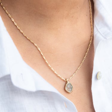 Emilie Shapiro Emerald Guardian Necklace