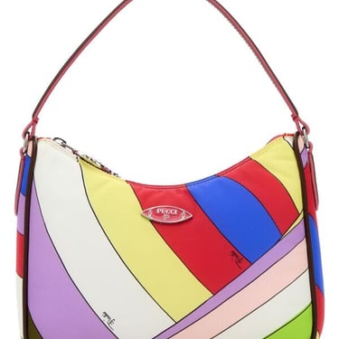 Emilio Pucci Women Printed Nylon Yummy Shoulder Bag