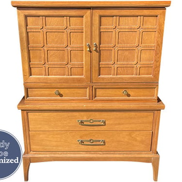 40&quot; Unfinished 2 Door 4 Drawer United Vintage Hutch #08610