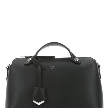 Fendi Women Black Leather Medium By The Way Handbag