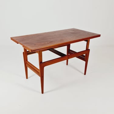 Danish Teak Coffee Table Elvator by Kai Kristiansen for VMmobler, 1960s 