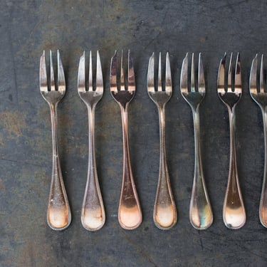 Vintage Christofle Fork Set of 8