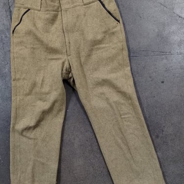 38x27.5 60s Woolrich Tan Wool Hunting Chino Pants Trousers OG 107 Military Marines Trendy Streetwear Tech Casual Dress Marines Hunting War 