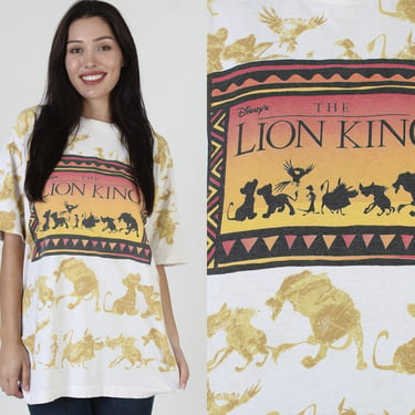 Vintage 90s Disney The Lion King Jerry Leigh Single Stitch T Shirt 