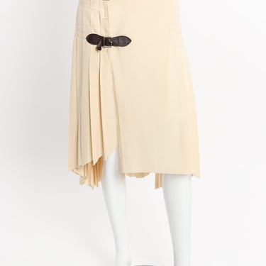 Pleated Kilt Skirt