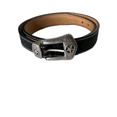 Vintage Half Dollar Concho Belt - By JUSTIN | Gabriela display picture 1