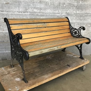 Cast Iron Garden Bench (Seattle)