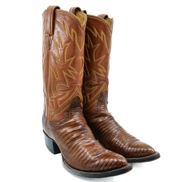 Brown Leather Western Boots