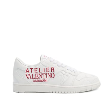 Valentino Garavani Leather Logo Sneakers Women