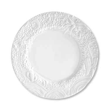 Matcha Desert Charger Plate | White