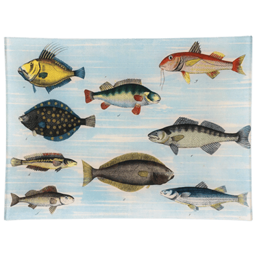 School of Fish 9 x 12" Rect. Tray