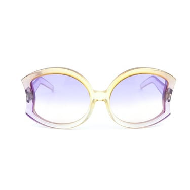 Nina Ricci Ombre Oversized Sunglasses