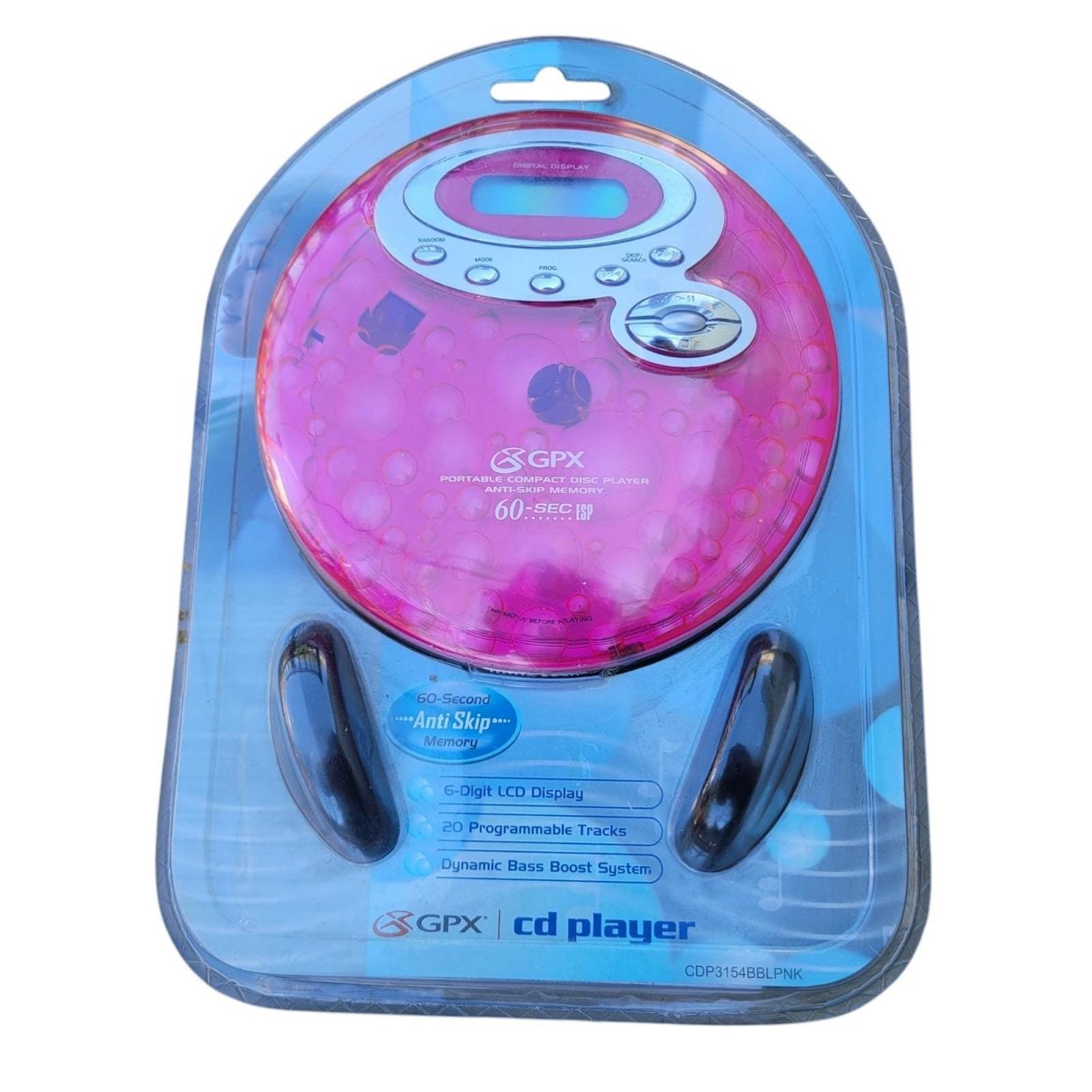【中古】「非常に良い」GPX Personal CD Player by GPX New GPX Personal Portable Compact Disc CD Player | Letts Shop Plus