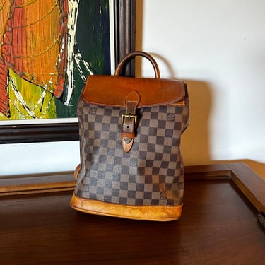 Authentic Louis Vuitton Damier Limited Edition Centanaire Soho Backpack 