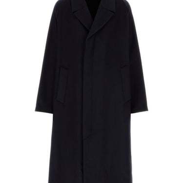 Prada Man Midnight Blue Wool Blend Coat