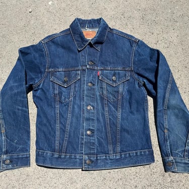 Vintage 70s Levi's Denim Jacket Type 3 Trucker Harley
