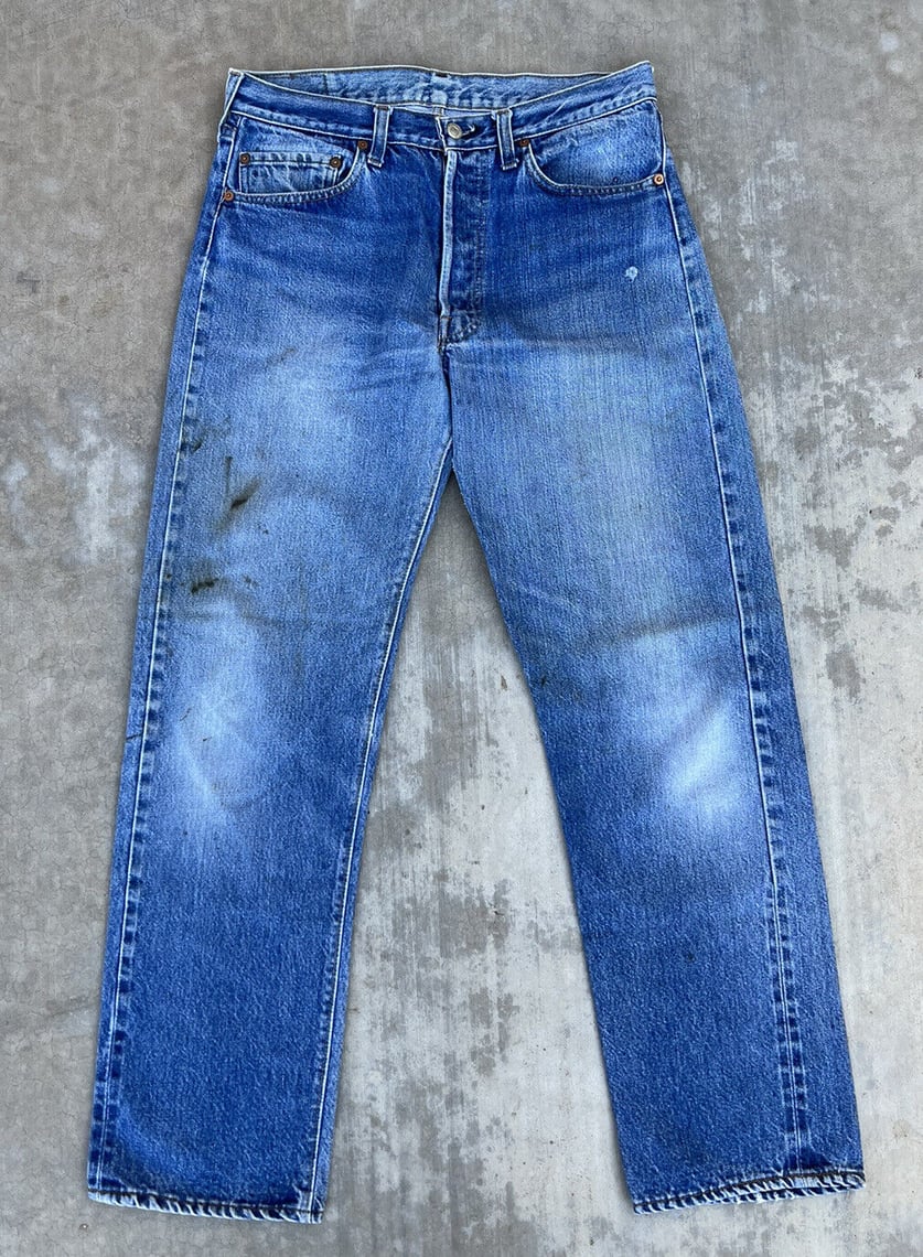 Vintage Levis 501 Selvedge Redline Denim Jeans Tagged 34x33 | Downtown ...