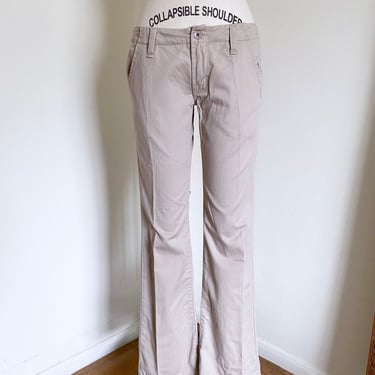 Vintage Y2K Pants, Low Rise Cotton, Von Dutch Originals 