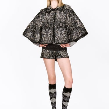 Anna Sui Tapestry Cape - Midnight Multi