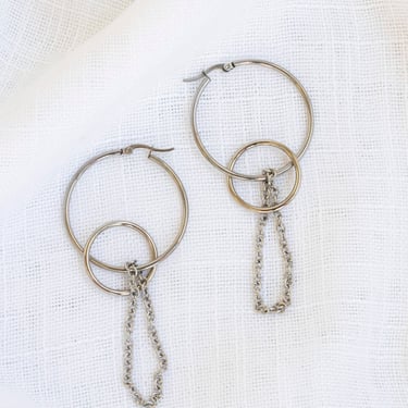 Shop Journal - Loop Chain Hoop Earring