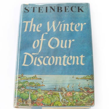 The Winter of Our Discontent by John Steinbeck 1st Book Club Edition 1961 Hardcover with Dust Jacket - First Book Club Edition 