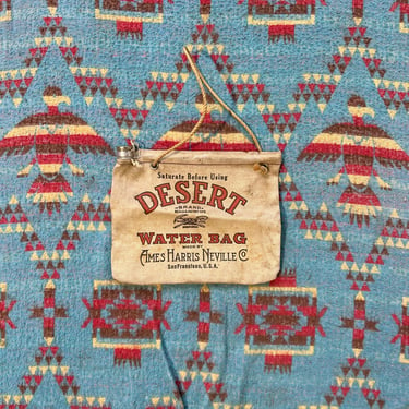 Vintage Ames Harris Neville Co Desert Water Bag 